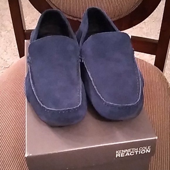 Kenneth Cole Other - Blue Suade Kenneth Cole Loafers